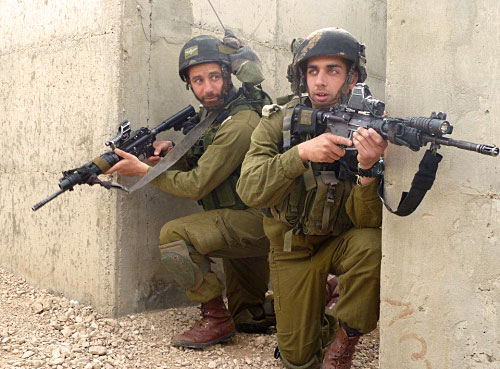 Two IDF soldiers