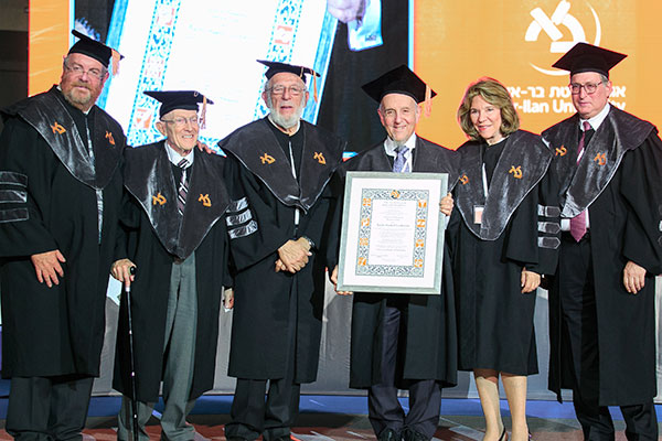 Honorary Doctorate to Haskell Lookstein