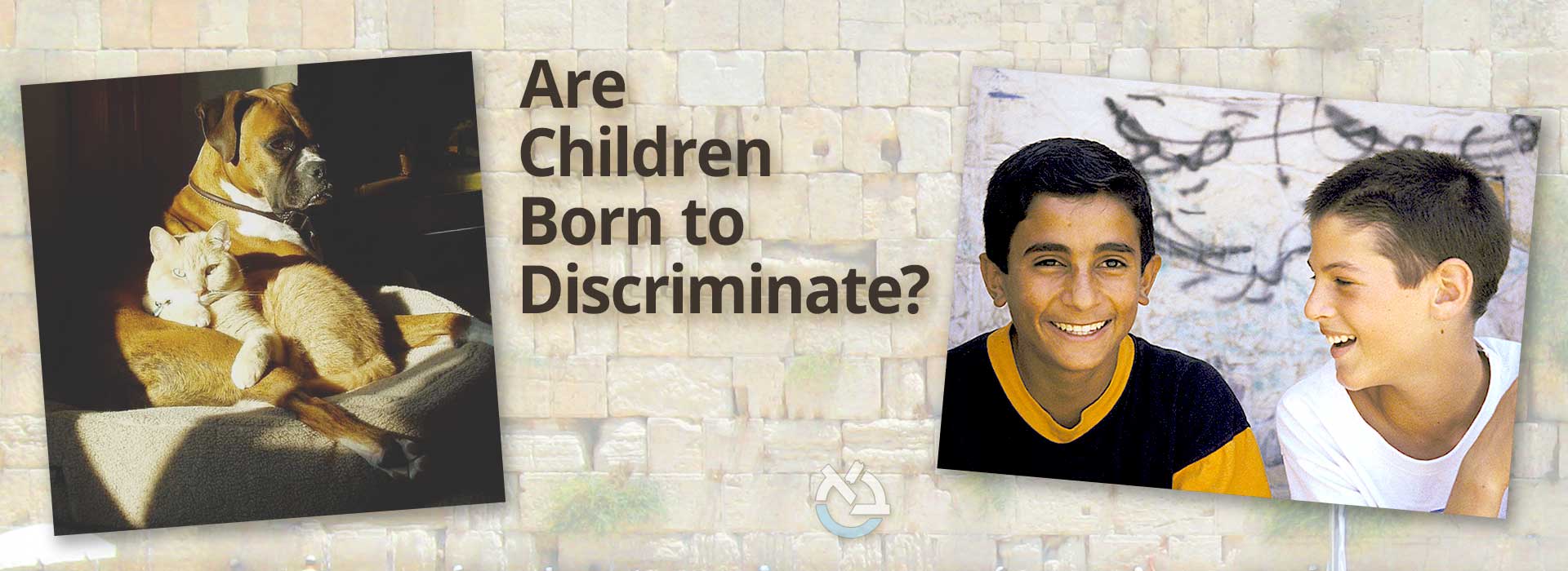 Are Children Born To Discriminate - illustration